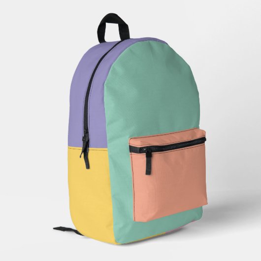 Sac à dos Pastel Colorblock (Coin arrière gauche)