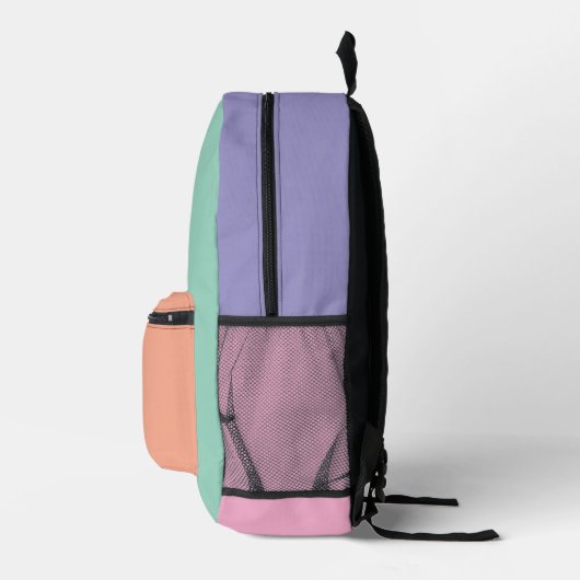 Sac à dos Pastel Colorblock (Droite)