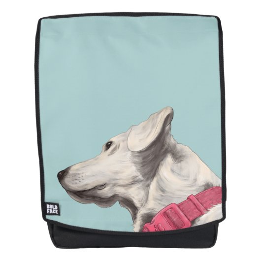 Sac À Dos Peinture de chien (Devant)