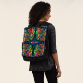 Sac À Dos Peinture tordue et trompeuse (Porté)