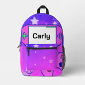 Sac à dos personnalisé de gamer Girl (Recto)