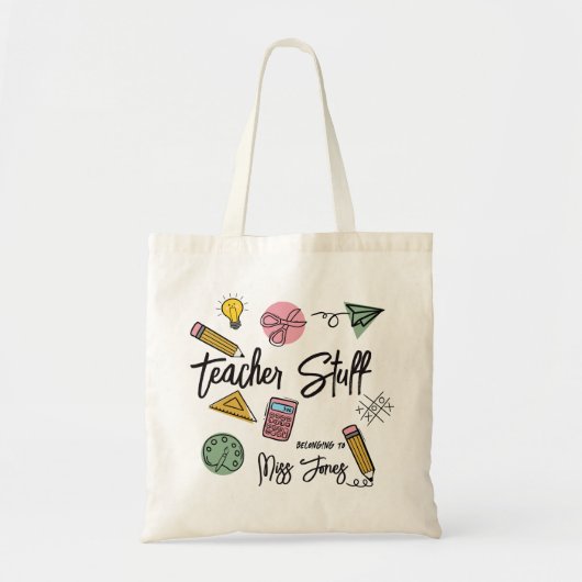 Sac à dos personnalisé pour enseignant (Devant)