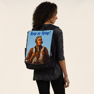 Sac À Dos Pilotes de chasse afro-américains de la Seconde Gu