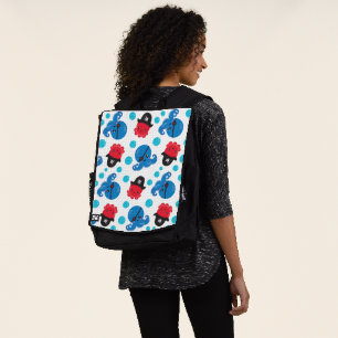 Sac À Dos Pirate Octopus, Motif de pieuvre, Animaux de mer