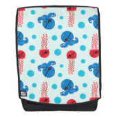 Sac À Dos Pirate Octopus, Pirate Jellyfish, Sea Animaux (Devant)