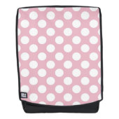 Sac À Dos Pois roses, Motif Pointe Polka, Points, Pointe (Devant)