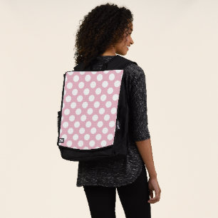 Sac À Dos Pois roses, Motif Pointe Polka, Points, Pointe