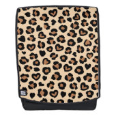 Sac À Dos Poster de animal, Léopard Brown, Spots de guépard, (Devant)