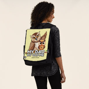 Sac à dos pour adultes : Mon père Mon vieux moi (j