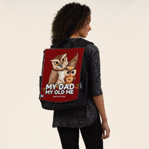Sac à dos pour adultes : Mon père Mon vieux moi (r