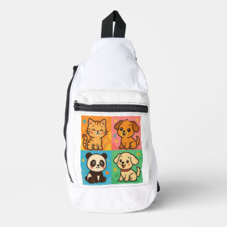 Sac à dos pour animaux mignons - Chat, Chiens et P