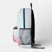 Sac à dos pour fille 3 chats mignons sur mesure (Droite)
