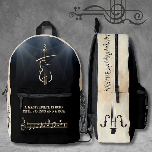 Sac à dos pour instrument de musique violoniste ar