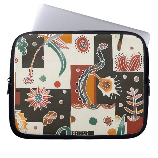 Sac à dos pour ordinateur portable à motif de vie (Devant)