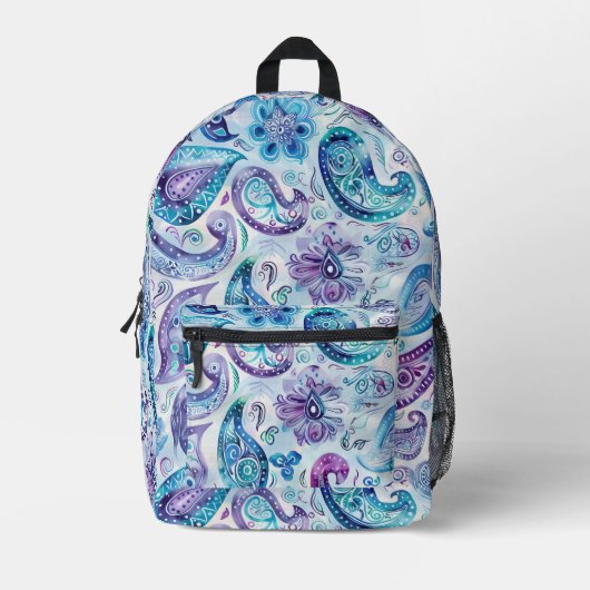 Sac à dos Preppy Paisley (Recto)