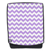 Sac À Dos Purple Zigzag, Purple Chevron, Motif géométrique (Devant)