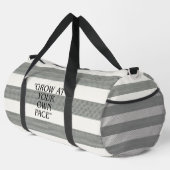 Sac à dos rayé « Grandis à ton propre rythme » (Coin droit)