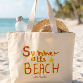 Sac À Dos Rétro Doodle Plage Été