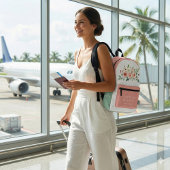 Sac à dos Rose de mariée rose