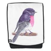 Sac À Dos Rose robin (Devant)