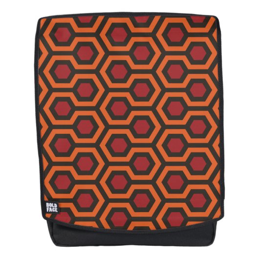 Sac À Dos Rouge brillant (Devant)
