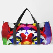 Sac à dos rouge en duffel d'Alexander's Cat (Verso)
