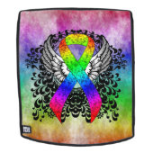 Sac À Dos Ruban arc-en-ciel avec ailes (Devant amovible)