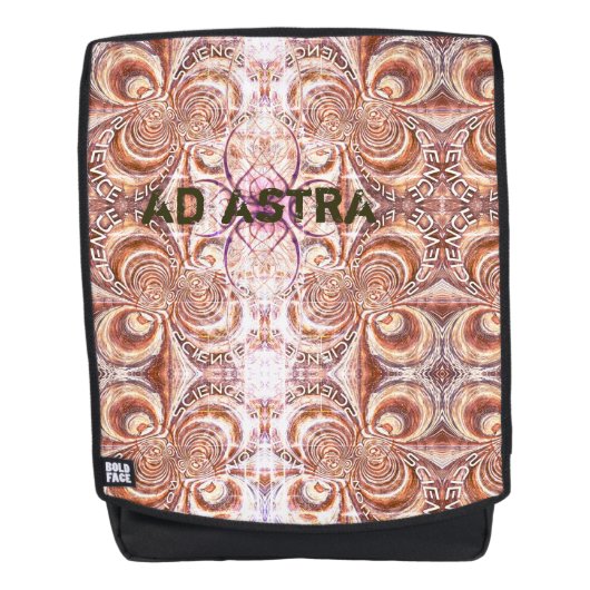 Sac À Dos Rusty Fractal Ad Astra Science-fiction (Devant)