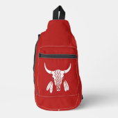 Sac à dos sacoche Red Ghost Dance Buffalo (Recto)