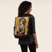 Sac À Dos SAINTE MARIE-MADELEINE Parchemin marron (Porté)
