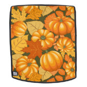 Sac À Dos Saison d'automne Halloween Citrouille Motif (Devant amovible)