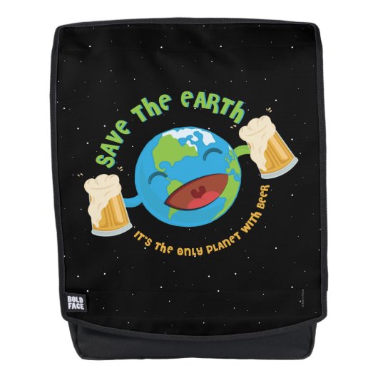 Sac À Dos Sauvez la terre (Devant)