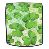 Sac À Dos Shamrock vert St Patrick iPhone 5 Coque-Mate (Devant amovible)