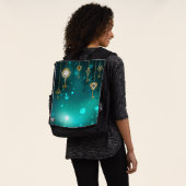 Sac À Dos Skeleton Keys on Green Background (Porté)