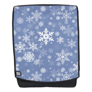 Sac À Dos Snowflakes Personnaliser graphique Arrière - plan