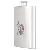 Sac à dos Snowman flacon en acier inoxydable (Gauche)