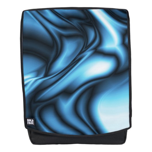 Sac À Dos Soie Bleue (Devant)