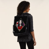 Sac À Dos Sorcière Alien gothique (Porté)