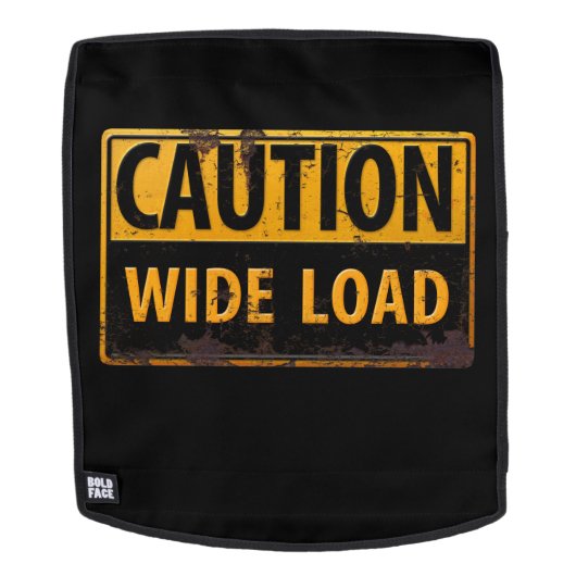 Sac À Dos Symbole d'avertissement de danger "ATTENTION, gran (Devant amovible)