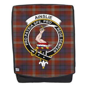 Sac À Dos Tartan De L'Ancien Clan Ainslie