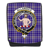 Sac À Dos Tartan Plaid De L'Allardice Clan Crest (Devant)