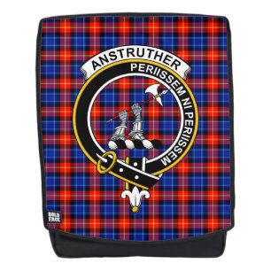 Sac À Dos Tartan Plaid De L'Arête De Clan Anstruther
