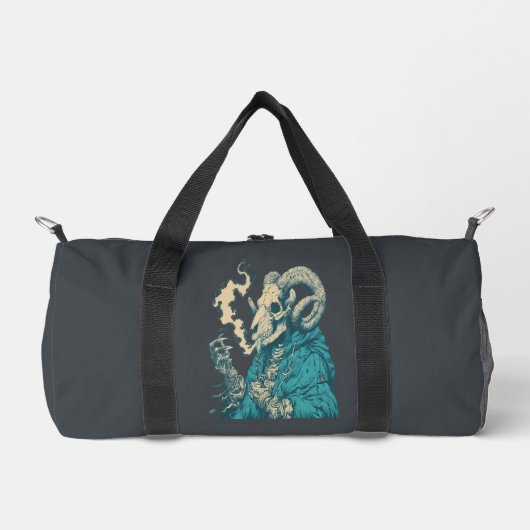 Sac à dos tête de bélier fumeur occulte (Recto)