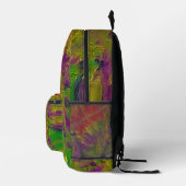 Sac à dos "Textured Florals" (Sac imprimé coupé co (Droite)