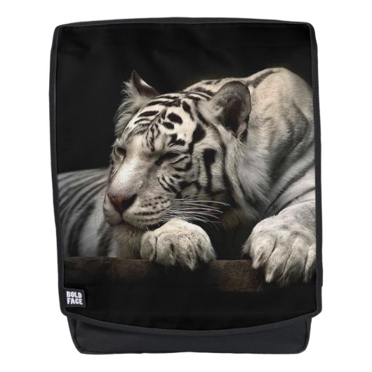 Sac À Dos Tigre Blanc (Devant)