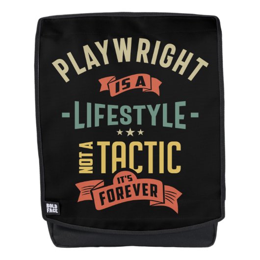 Sac À Dos Titre du travail de lecture cadeau (Devant)