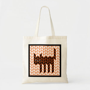 SAC À DOS TRICOTÉ CHAT NOIR POUR FRIANDISES OU SOR