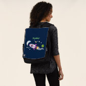 Sac À Dos Un adorable vaisseau-fusée dans l'espace dessin an (Porté)