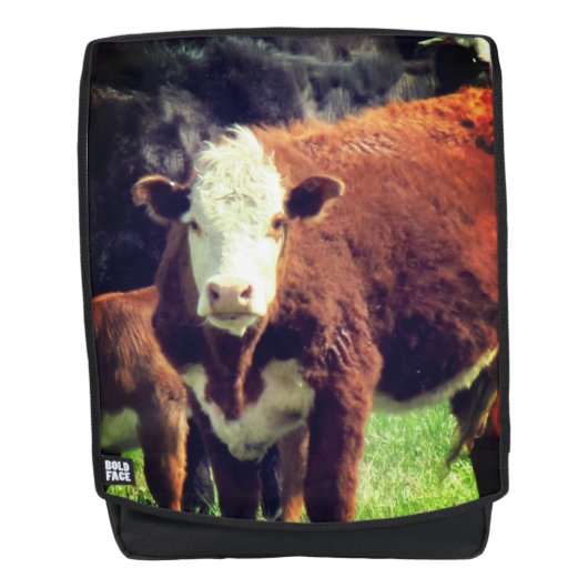 Sac À Dos Vache (Devant)