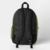 Sac à dos vert Fade élégant (Verso)